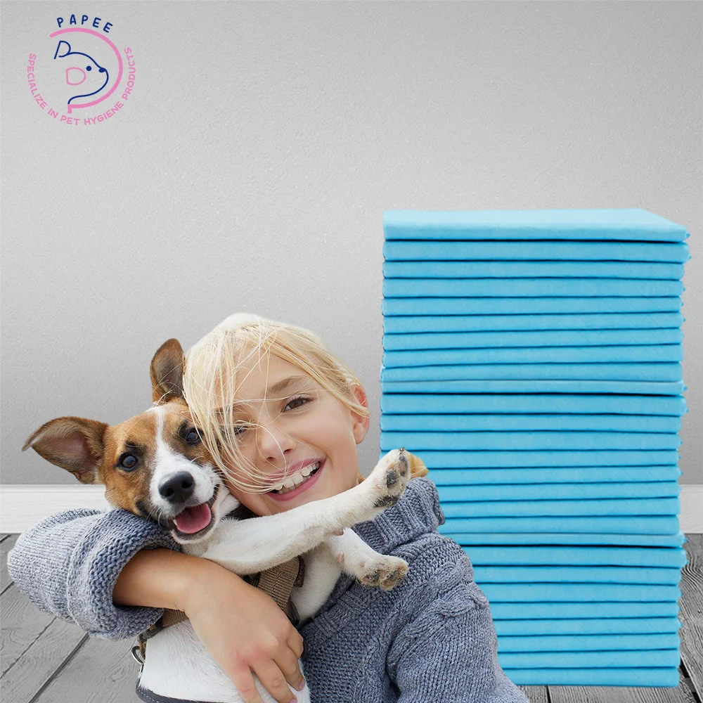 Best Seller Disposable Thick Long Puppy Disposable Pee Pads Eco-friendly Full size Pet Pee Pads