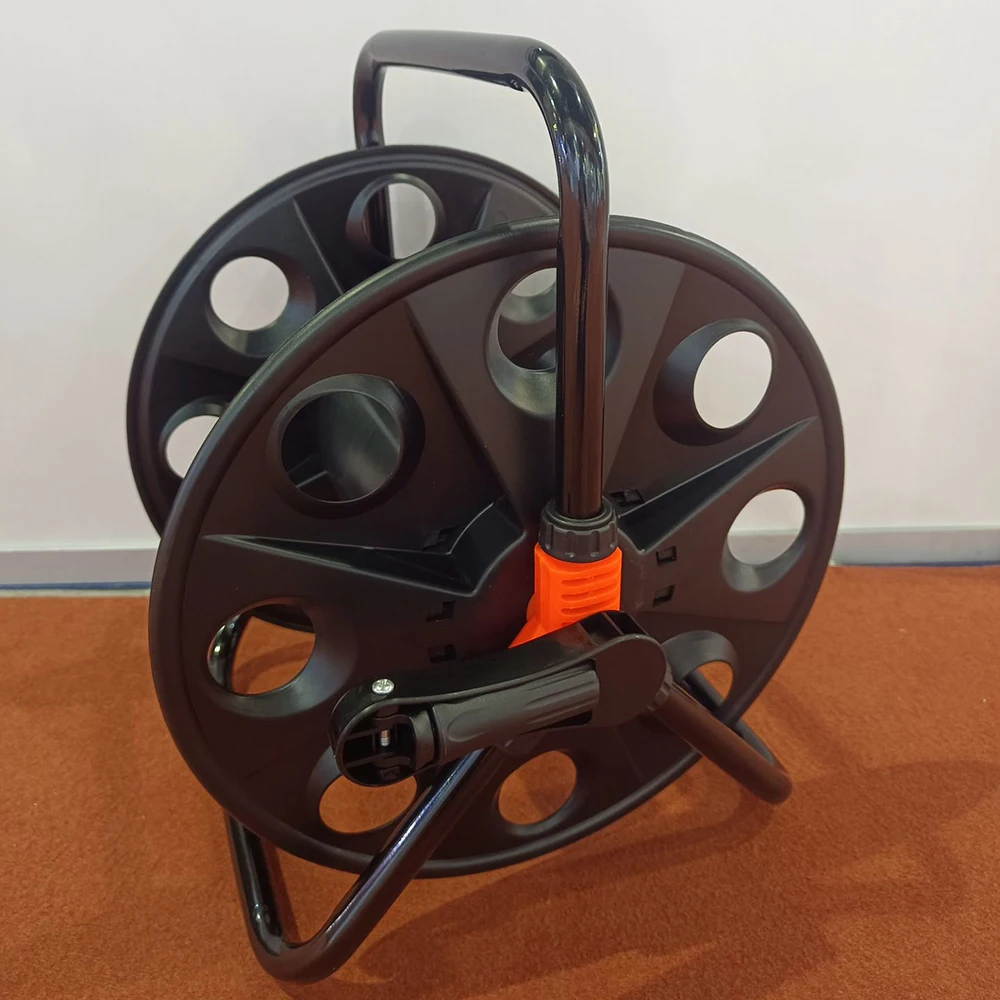 HOT SALE Factory Price Iron Bracket 40m 60m Garden Hose Reel Cart