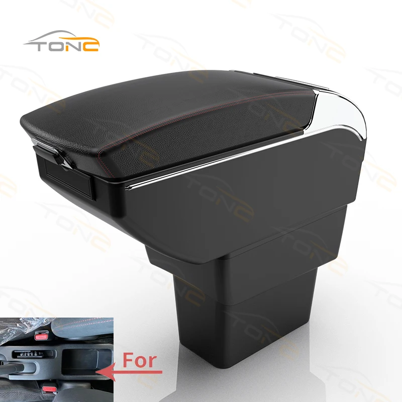 Инновационная коробка-подлокотник TONC для Nissan Note с передними и задними USB-портами-улучшите ваши впечатления от вождения