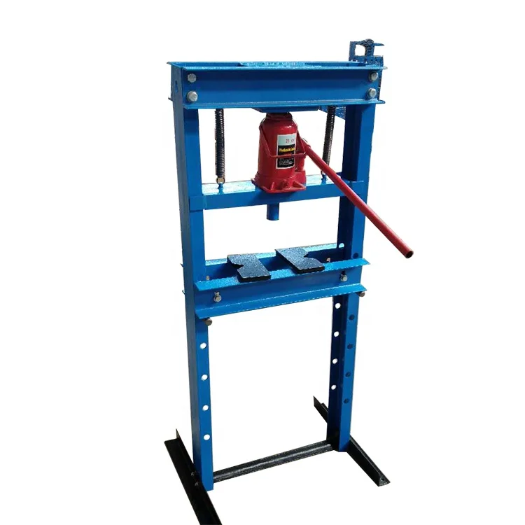 workshop 12 ton  hydraulic shop press machine with double pump