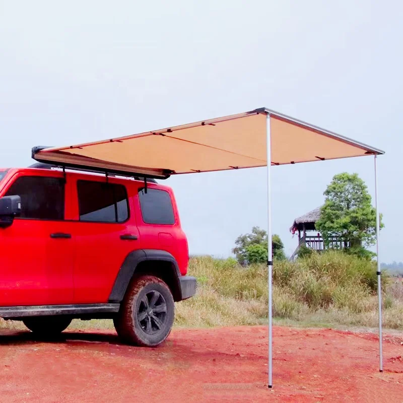 Factory Price 4x4 Off Road Pull Out Shelter Tent Car Roof Side Awning For Camping And Hiking