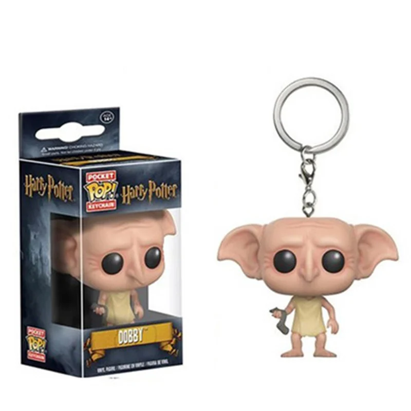 Pocket Pop Keychain Potter Dobby Action Figure Harry Keychain Toys