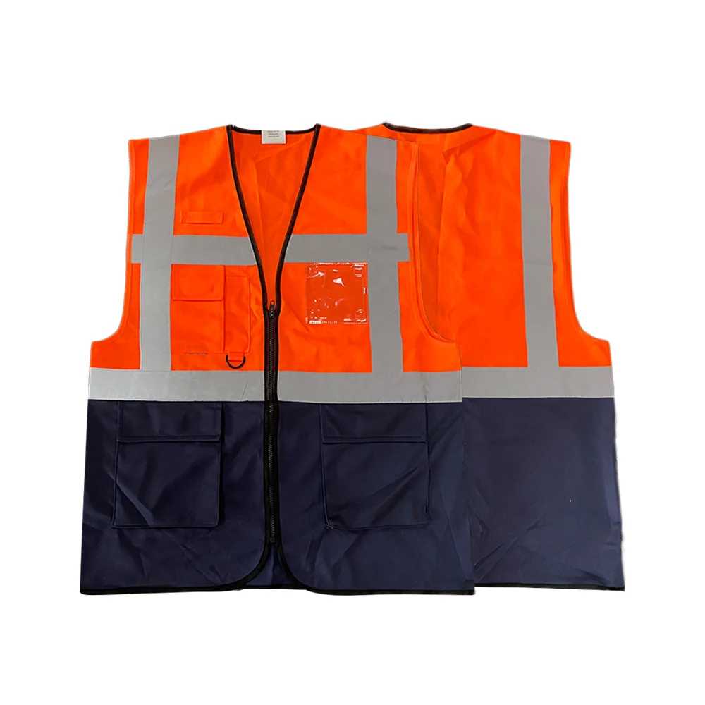Yellow High Customised Security Reflective Visibility Vest