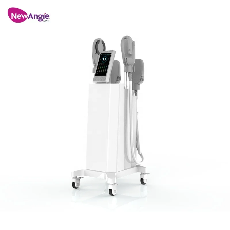 4 handles high intensity focused electromagnetic 7 tesla  weight loss, muscle gain and butt lift  machine