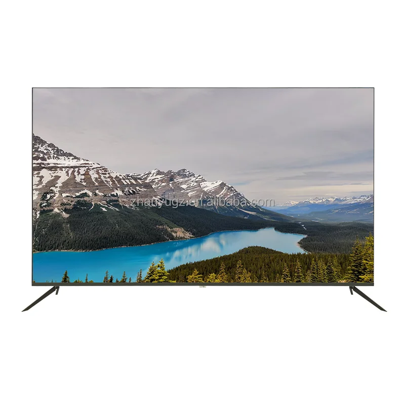 Curved Screen 50 55 60 65inch android LED TV ultra hd 4k smart television support wifi and multi-languages