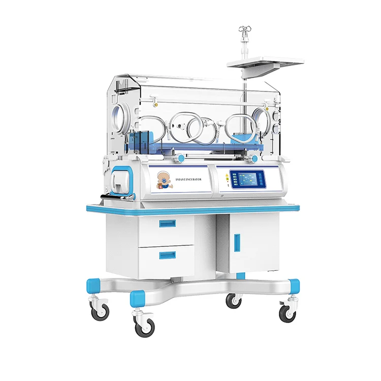 High quality infant incubator with drawer / premature baby incubator price
