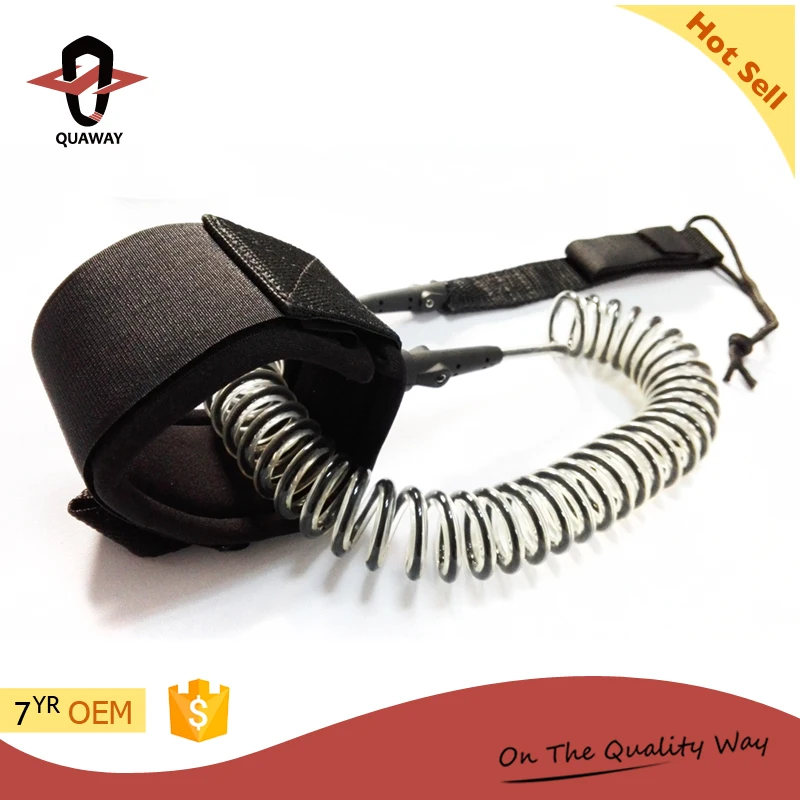  Горячая Распродажа! поводок для серфинга на заказ спиральный/прямой с двойными Вертлюгами