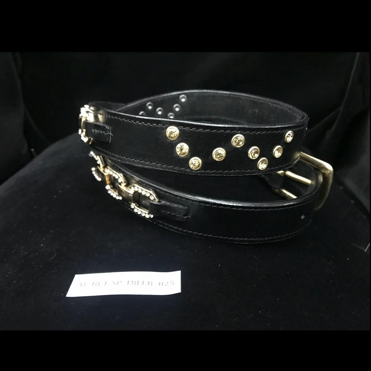 leather belts Top Trending Casual & Party Wear Rhinestone Crystal Bling Belts Made Genuine Cowhide Leather