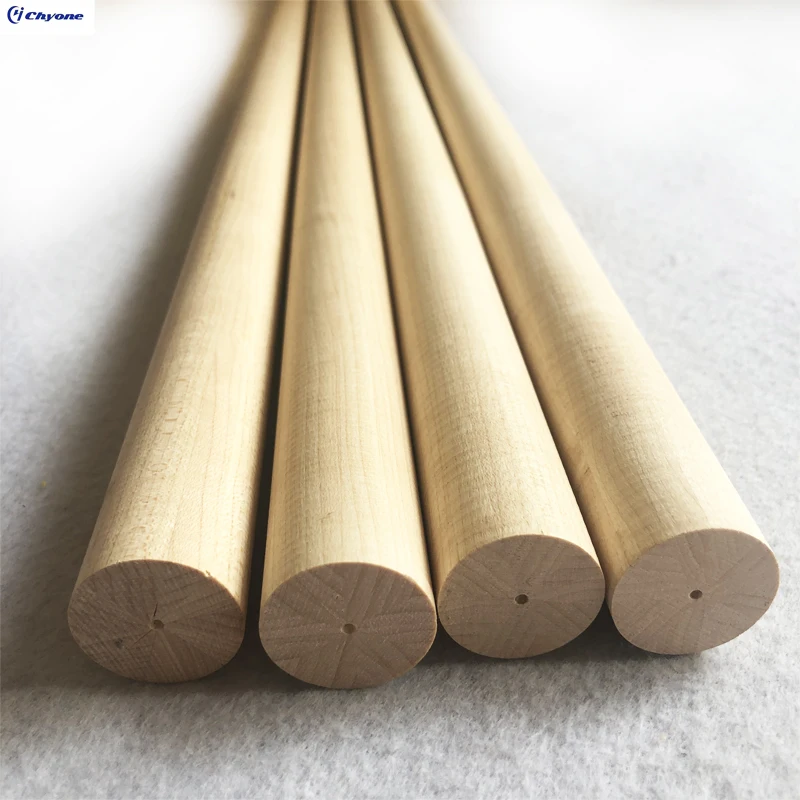 Chyone half-finished 12pcs hard maple wood laminated shaft for carom cue pool cue