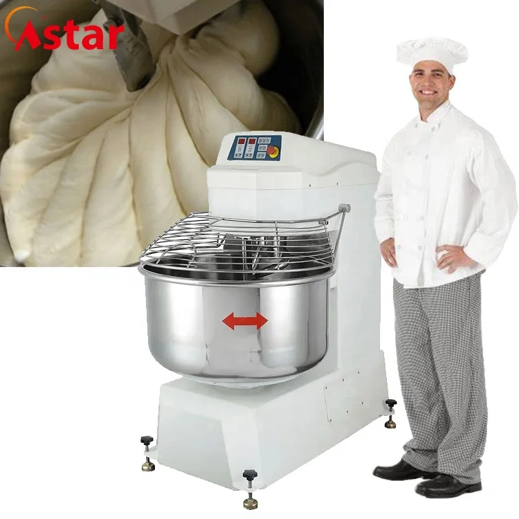 Top Quality Spiral Kneading Machine 60L/120L/240L Bread Commercial Dough Mixer For Making Bread