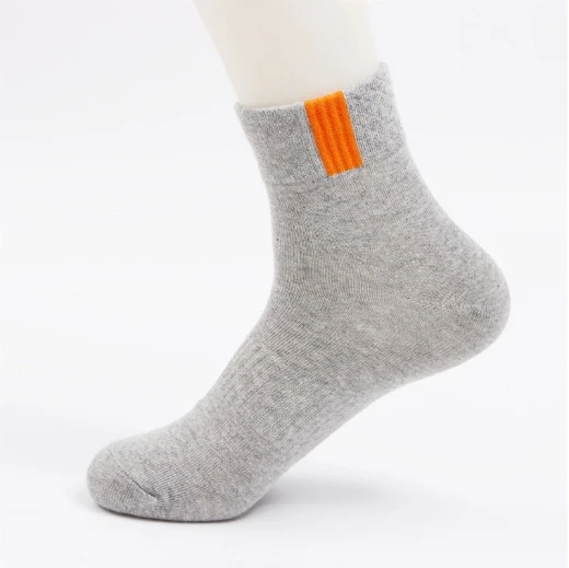 Athletic Performance Comfort high quality hot sell custom logo solid ankle socks summer  Sweat-Absorbing sport sock men socks
