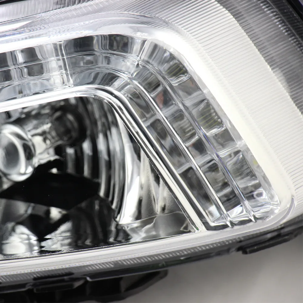 12V daytime running lamp For Hyundai IX45 Santa Fe one hole  2013 - 2015  car accessories led light bar light