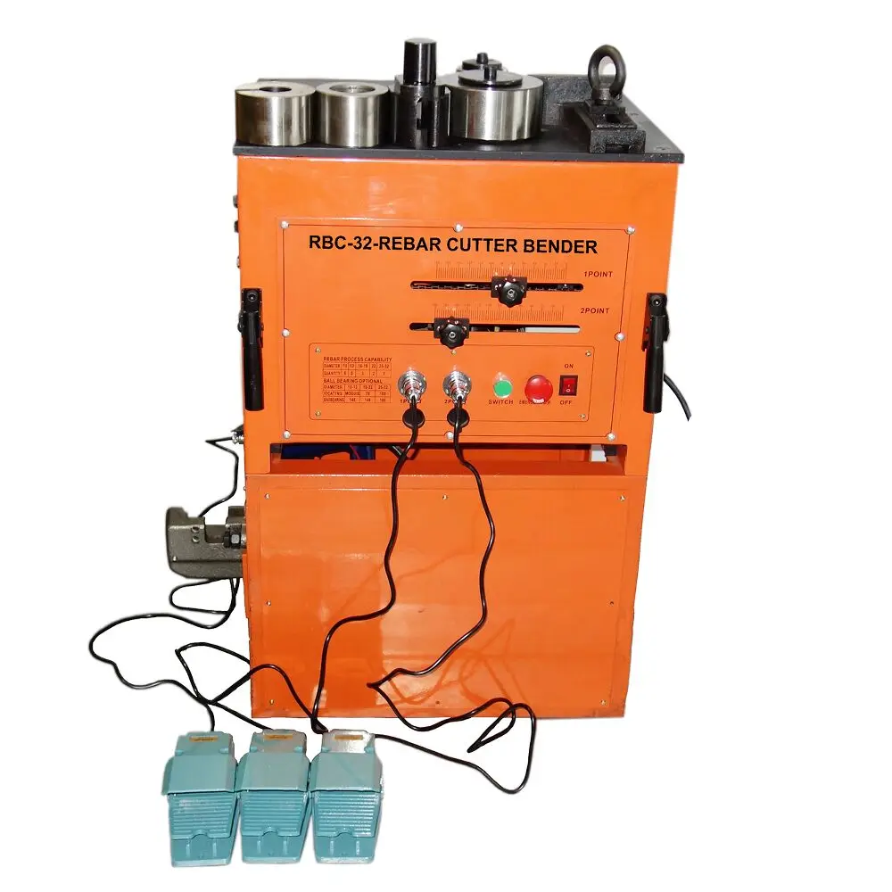 Automatic rebar cutter and bender RBC-32 Automatic rebar cutting and bending machine for max.32mm