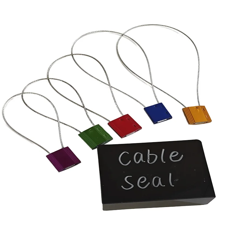 Container Cable Seal Lock Cable Security Seal Hexagonal Plastic Cable Seal For Logistic