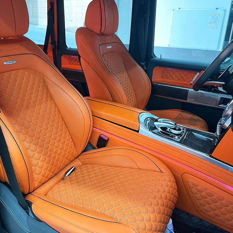 Luxury Seat Commercial Style Car Interiors G-class Dashboard Armrest Box Professional Interiors
