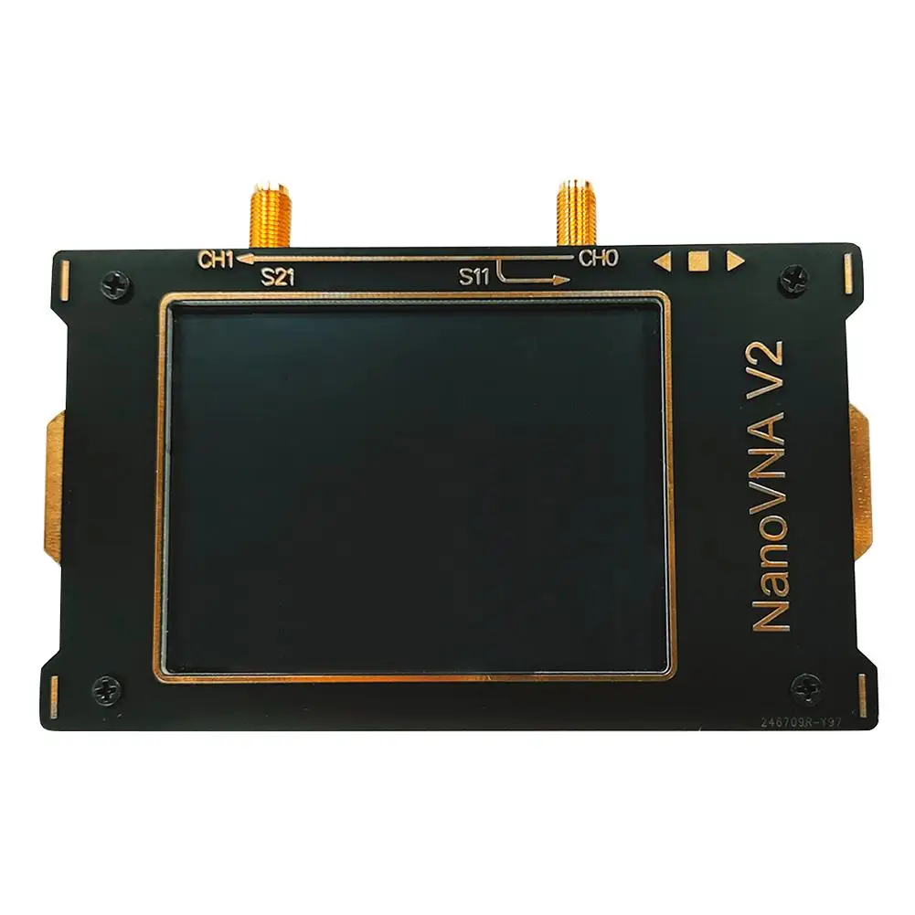  Векторный анализатор сети 3G S-A-A-2 NanoVNA V2 цифровой ЖК-тестер наноиндуктивности HF VHF UHF логической антенны с постоянной