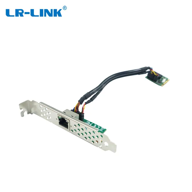 Сетевая карта Lrlink LRES2210PT с одним портом M.2 ae Key миниатюрные PCIe медные карты Сеть Ethernet интерфейсная 1 Гб