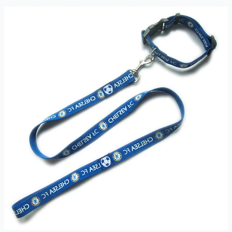 Custom Logo Print Adjustable Size Smart Teddy Dog Collar And Leashes Set