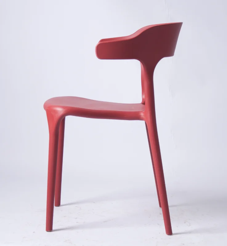 
Vietnam Wholesale full PP stackable coffee chairs colorful dining chairs with competitive prices. 