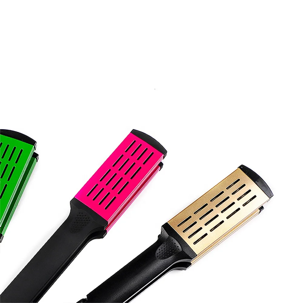 Barber Professional Hot Heat Resisting Straightener V Comb