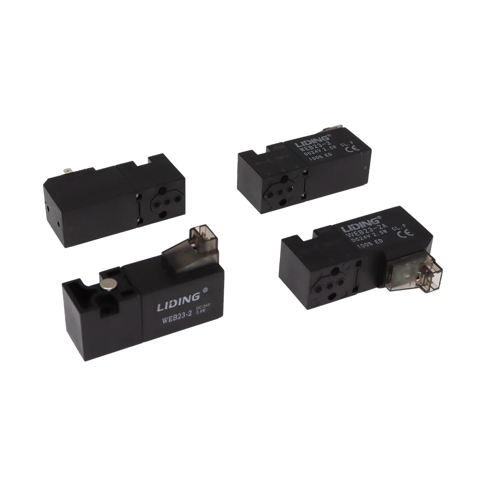 LIDING WEB Series Low Power Mini 24v DC Mirco Solenoid Valve