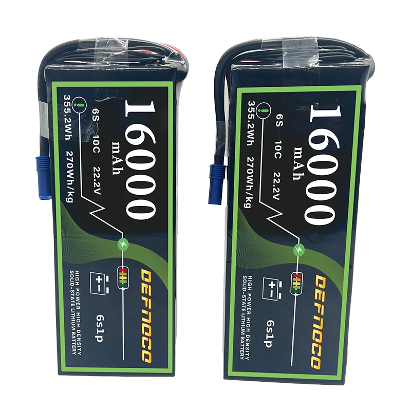 OEM 6S 12S 16000 мАч 22000 30000 высокой плотности твердая батарея UAV lipo для сельскохозяйственный Дрон Быстрая доставка