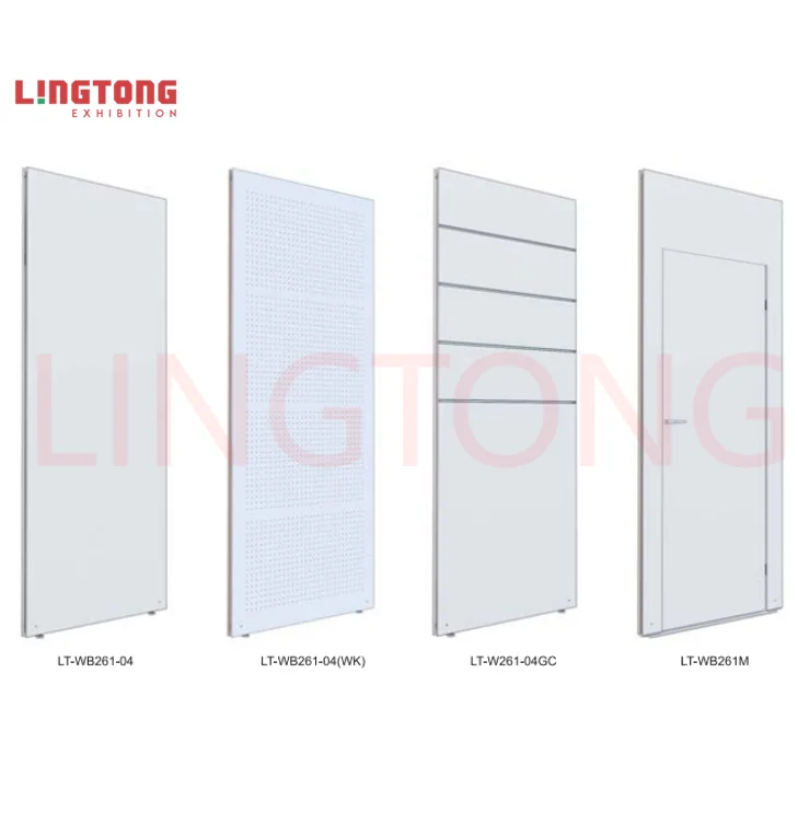 LT-WB261-03 Aluminum Frames Connecting Post  Hot Sale  Movable Partition Wall  For Museum, Art Gallery, Office, Exhibition