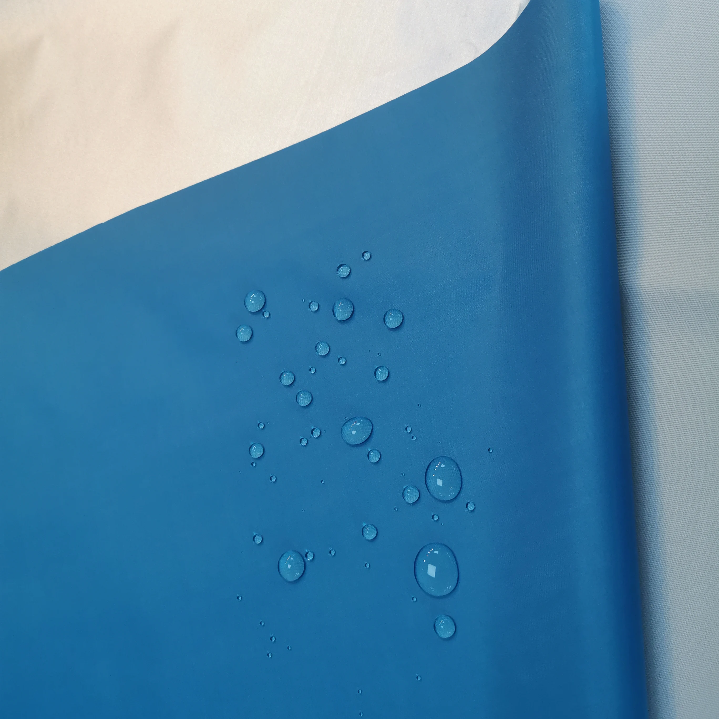 210T 230T Waterproof taffeta fabric silver coated full shading textile for Sun-Shading protective garment