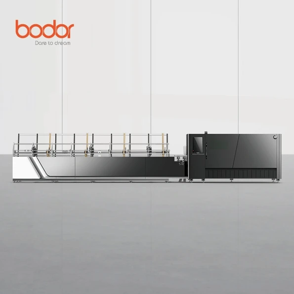 Bodor High-Performance Q Series fiber laser steel stainless tube cutting machine with automatic loading device