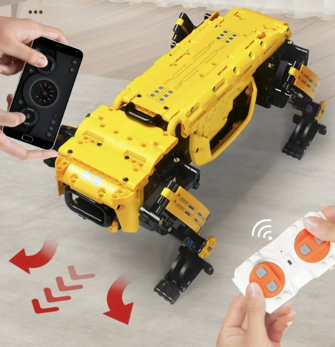 mechanical dog Building block programming educational robot   Compatible with LEGOing  steam  Education building blocks