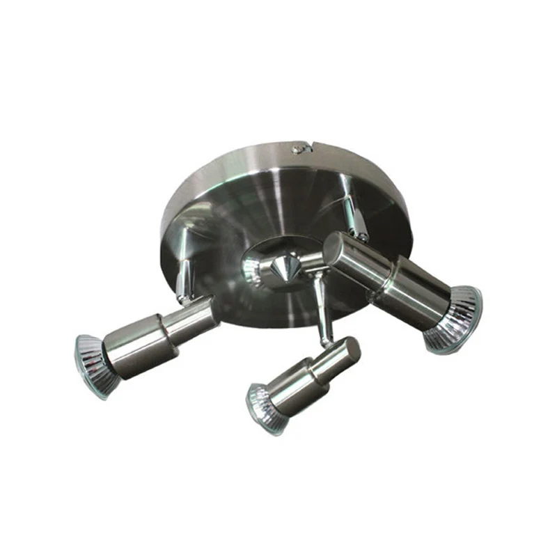 Wholesale Satin Nickel Spot Light Adjustable Surface Mounted 4W Vintage GU10 Led Spotlight