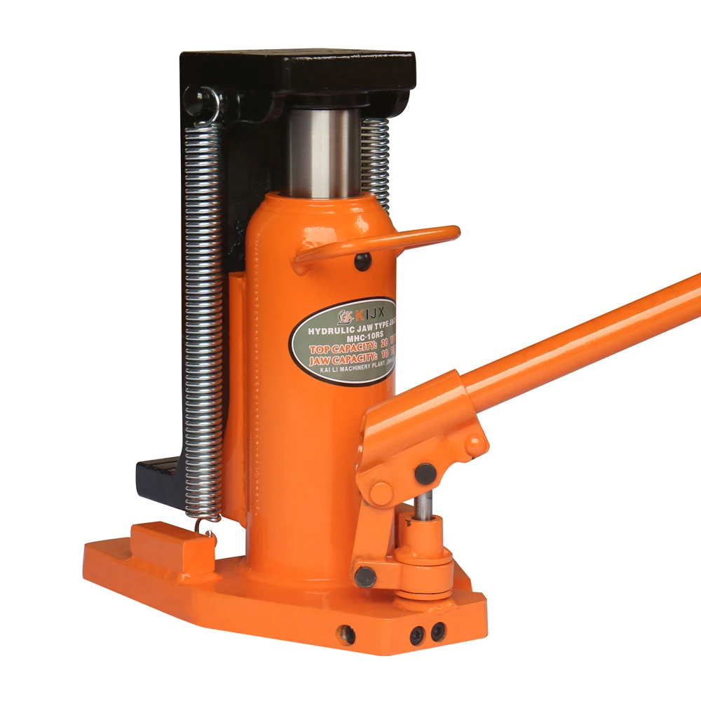 
MHC-5RS China manufacturer wholesale 5t 10t high strength small hydraulic Toe Claw Jack for machine container railway lifting 