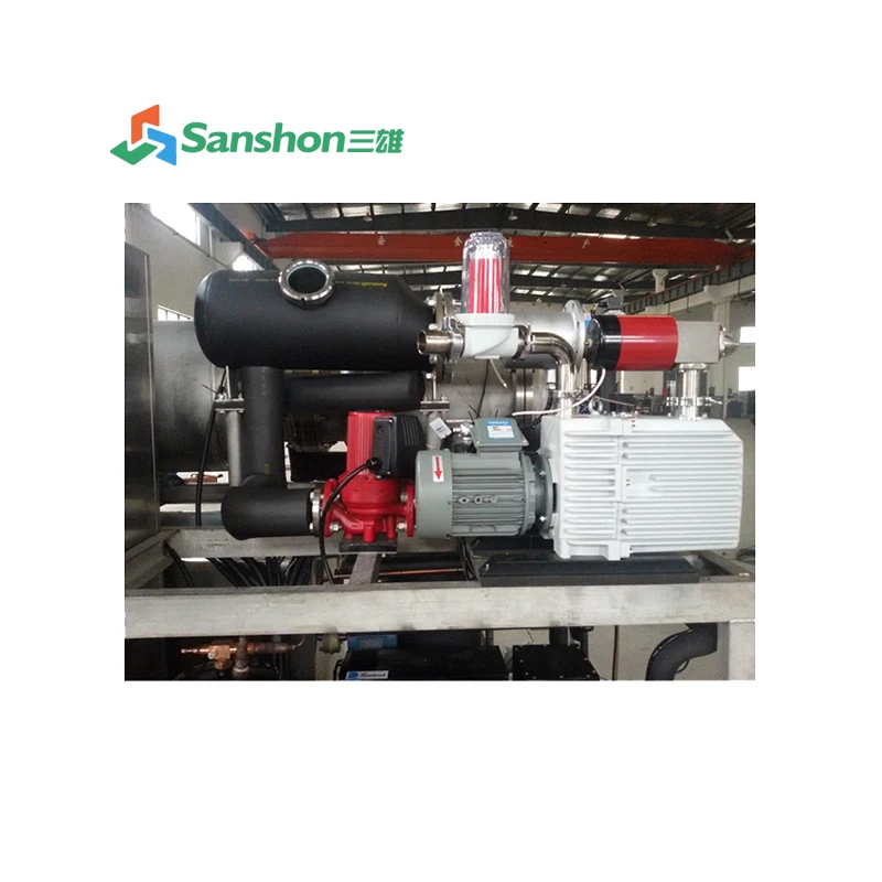 Sanshon Vacuum Freeze Drying Machine Small Scale 5-20Kg/Batch Vegetables Fruits for Industrial Home Pilot Lab Using