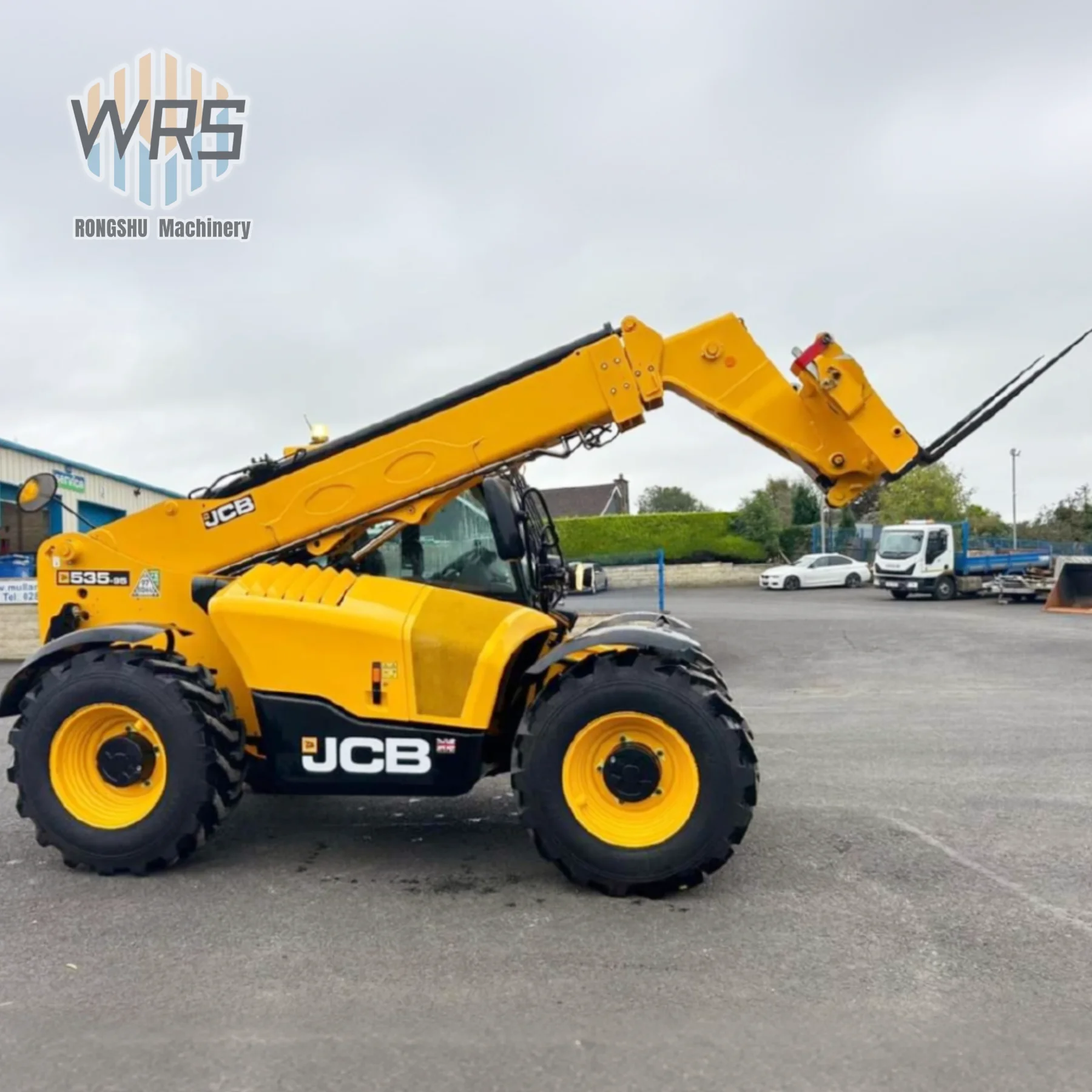 Используемый Телескопический вилочный погрузчик Jcb 535 оригинальный телескопический продажа