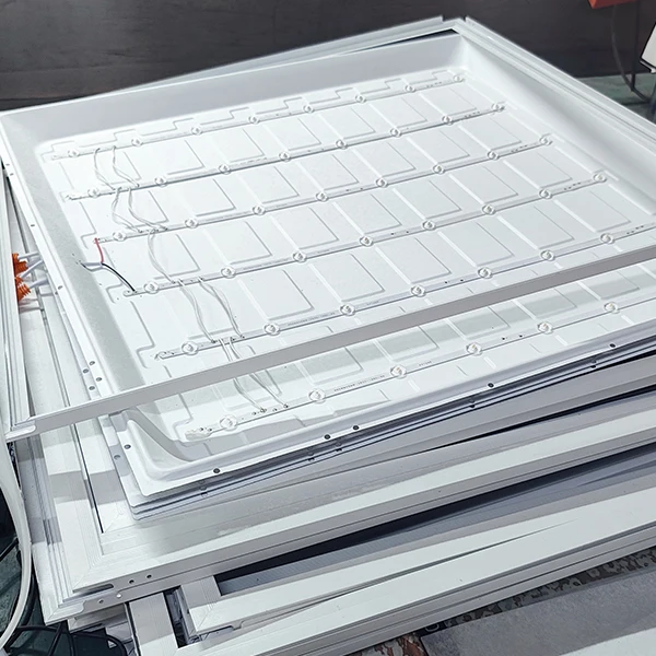 60x60 600x600 40w Ceiling Surface Led Panel Slim Square Frame Flat Backlit Led Light Panel