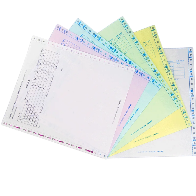 A4 carbonless copy computer paper 1-6ply computer paper computer printer paper