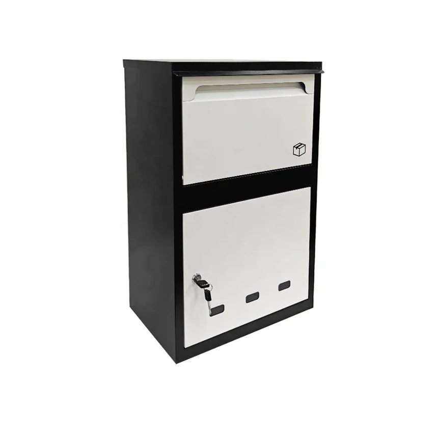 Outdoor Metal Large Outdoor Parcel Delivery Box Large Parcel Drop Box For Mail Letter Post Parcel Boxes