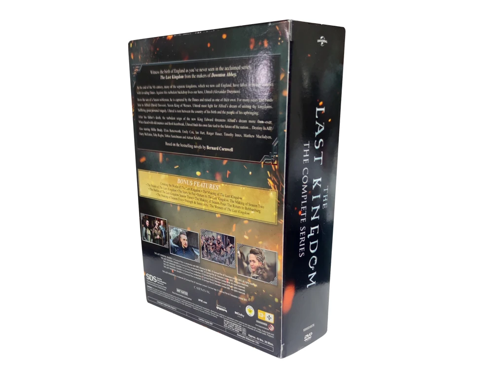 The Last Kingdom the complete series 18DVD orginal version region 1 TV series dvd movies high quality Amazon best selling DVD