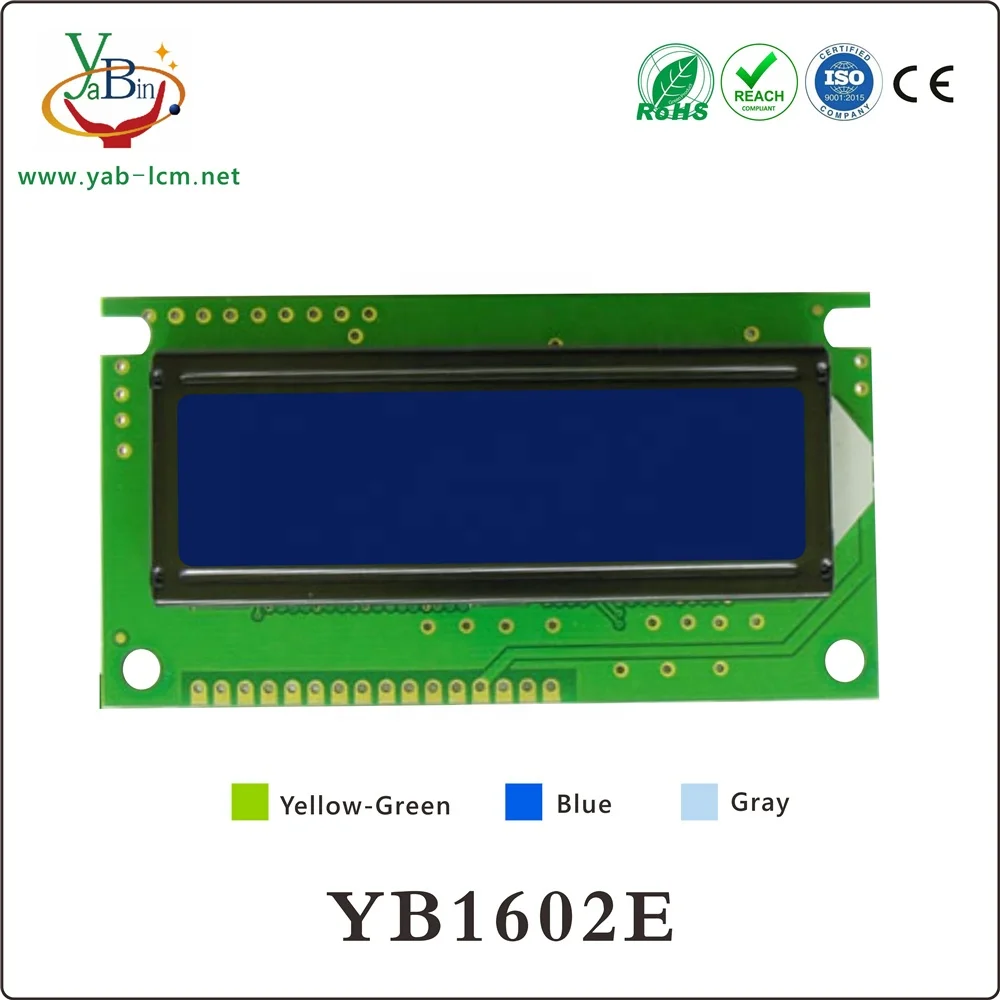 1602 Character Display 1602E Blue Lcd Module Drive Voltage: 5.0V Or 3.3V