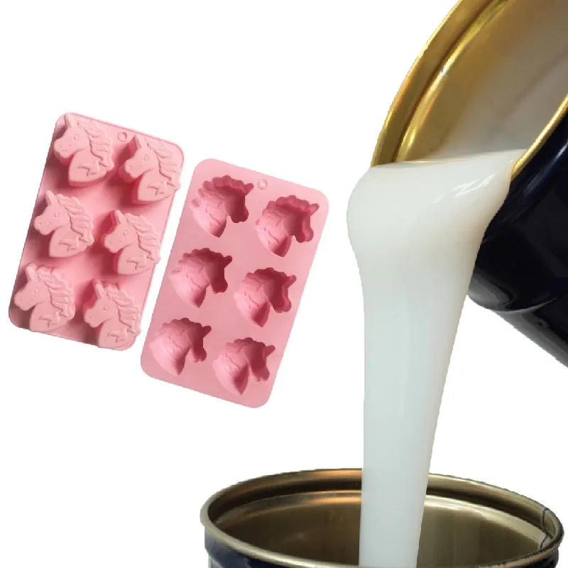 Model making silicone rubber silicon material High temperature resistance for gypsum molds rtv silicone