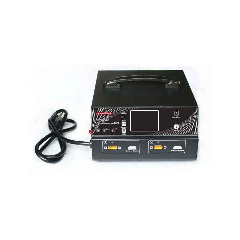 Ультра-яркии UP2400-6S 4x600 Вт 2400 5A 10A 15A 20A 25A 6S 22,2 V LiPo LiHV батарея зарядное устройство для зарядки аккумулятора для Бла (беспилотный летательный аппарат сельскохозяйственных drone