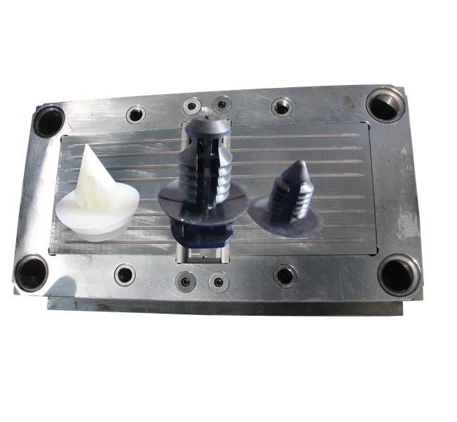 automotive push mount body clip clamp plastic wire cable ties mould