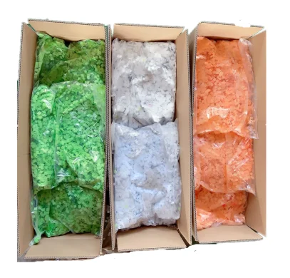 10x10cm 6x6mm paper confetti white  tissue paper confetti