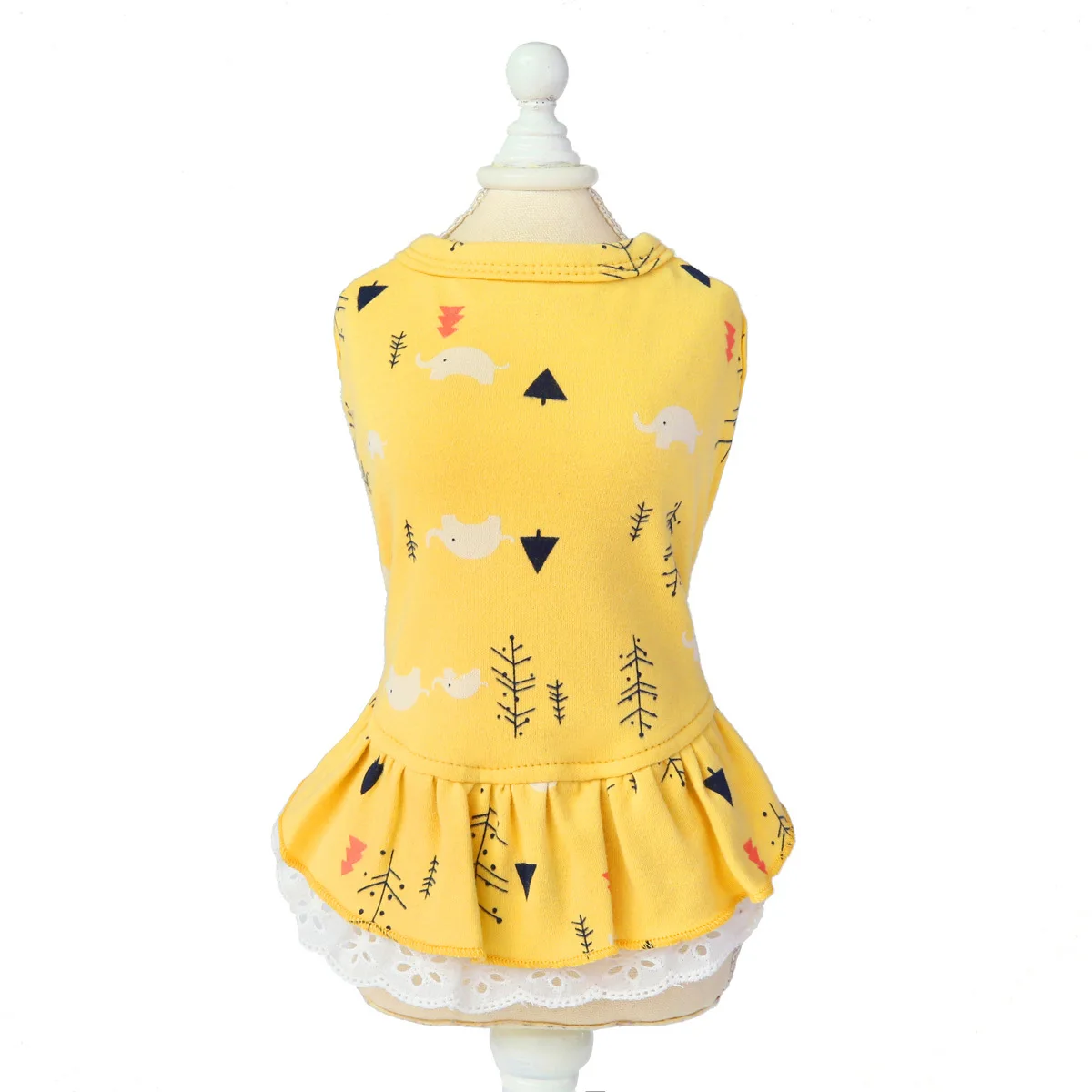 Spring summer dog elephant skirt clothes pet supplies little elephant dress