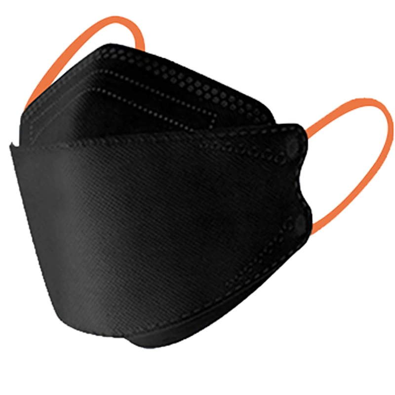 Hot Sale KF94 Mask 4 Layers Colorful 3D Korean Mask Korea Fish Shape Protective Facemask KF94