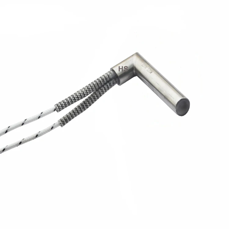 L Type Electric Resistance Heating Tube Finger Heaters Cartridge Heater