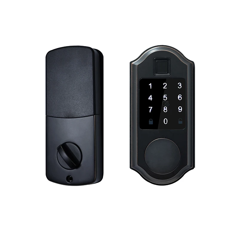 New Arrival Smart Lock Fingerprint Password Lock Hot Sale Price Easy to Installation for Home Security