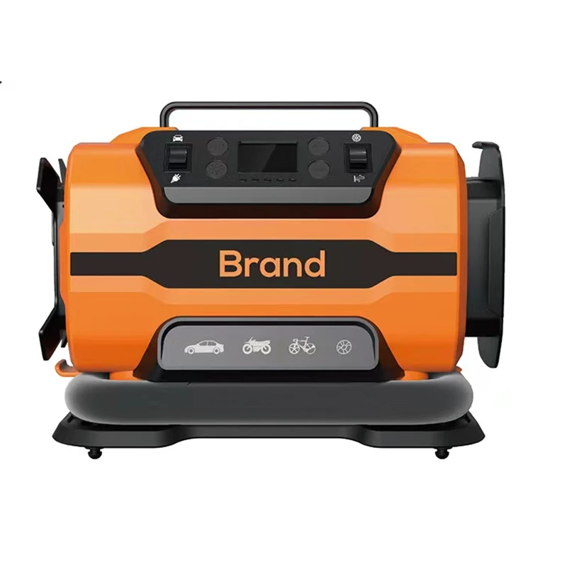 Factory New DC12V Portable Handheld Air Pump Multi-function Air inflator 22mm cylinder diameter Tire Inflator