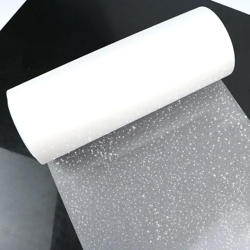 On Sale Glitter Hot Lamination Film With Glue And Sparkle Thermal BOPP Laminating Film