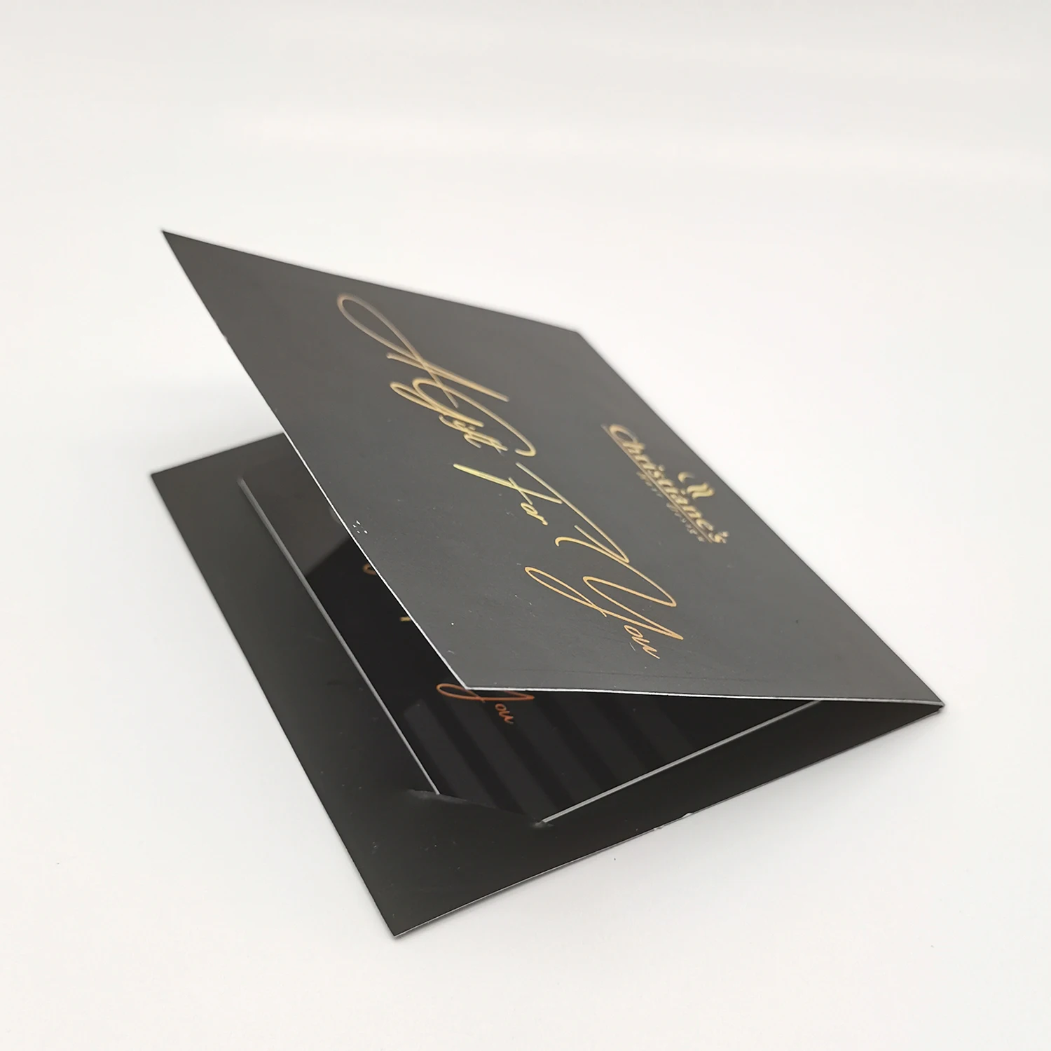Customized Plastic gift card for promotion with card holder